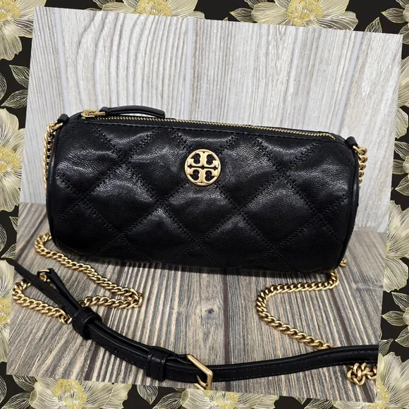 FLASH SALE🔥 NWOT TORY BURCH WILLA SHINE BARREL BAG - Picture 4 of 9